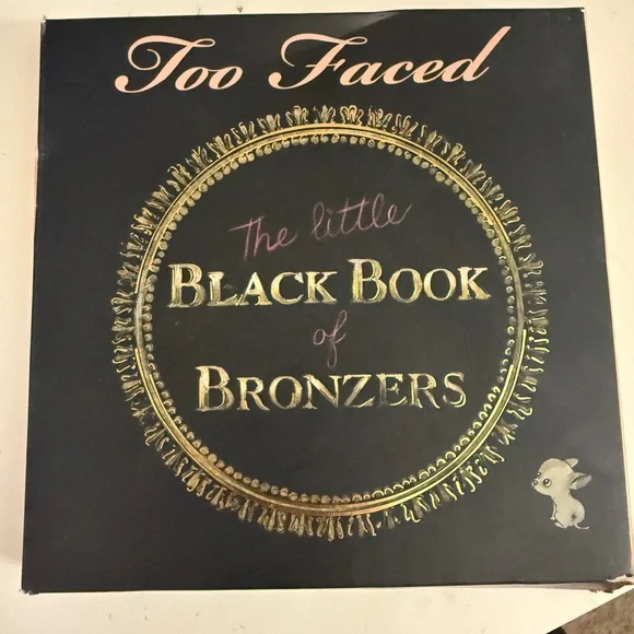 BNWB RARE Too Faced The Little Black Book Of Bronzers